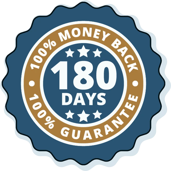 Titan Flow 180 days money back guarantee 